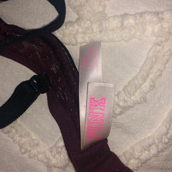 PINK lace bra, size 34B - Picture 2 of 2